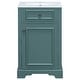 preview thumbnail 117 of 139, GDFStudio - Lisa 20" Freestanding Bathroom Vanity with Ceramic Sink, Soft-Close Door & Storage Rack