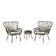 Option Brown Wicker / Camel Cushions