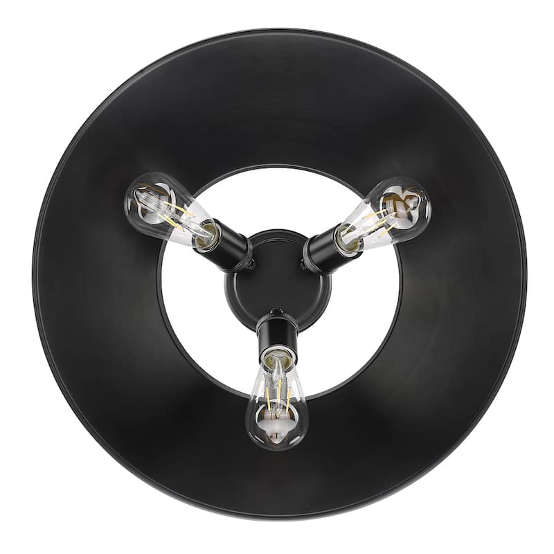 Orwell 3 Light Flush Mount - N/A