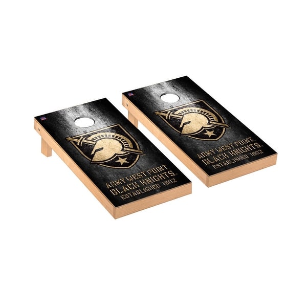 slide 2 of 5, Army Black Knights Museum Cornhole Board Set
