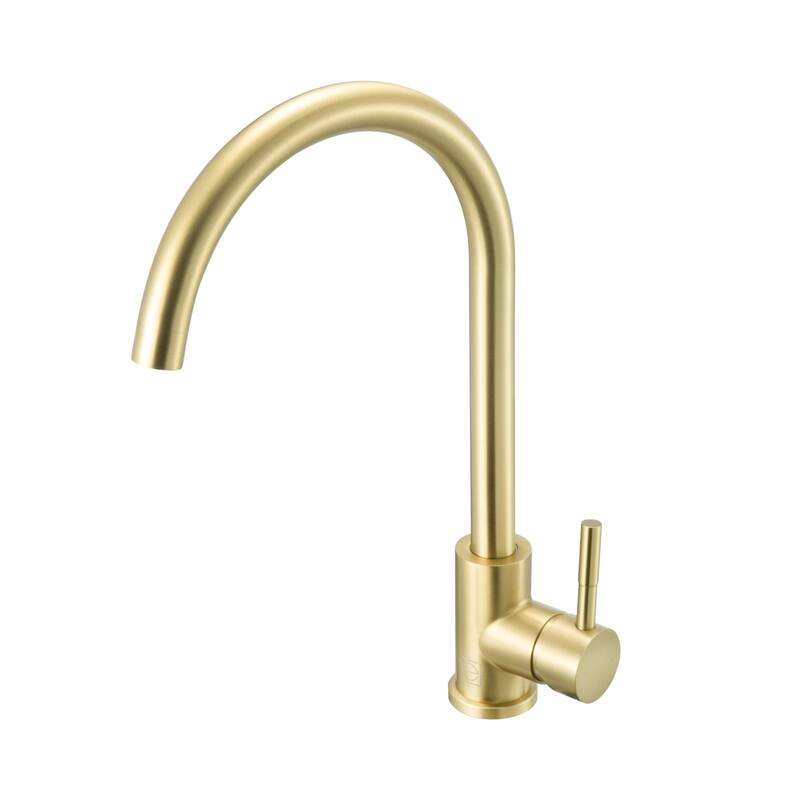 Indigo Home Single Handle Kitchen Faucet - Brushed Gold