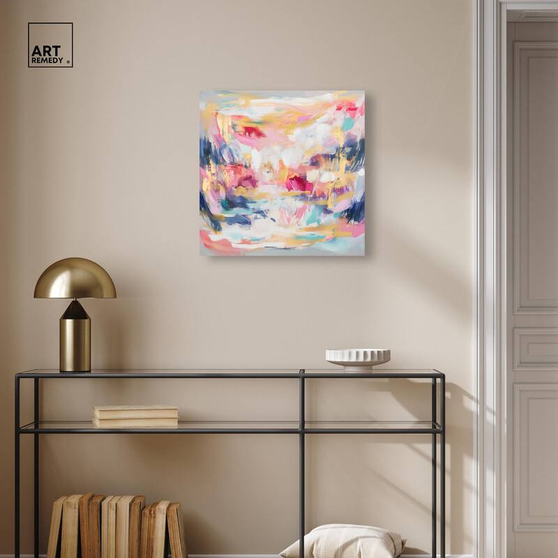 Balipink II Canvas by Art Remedy, Gallery Wrapped