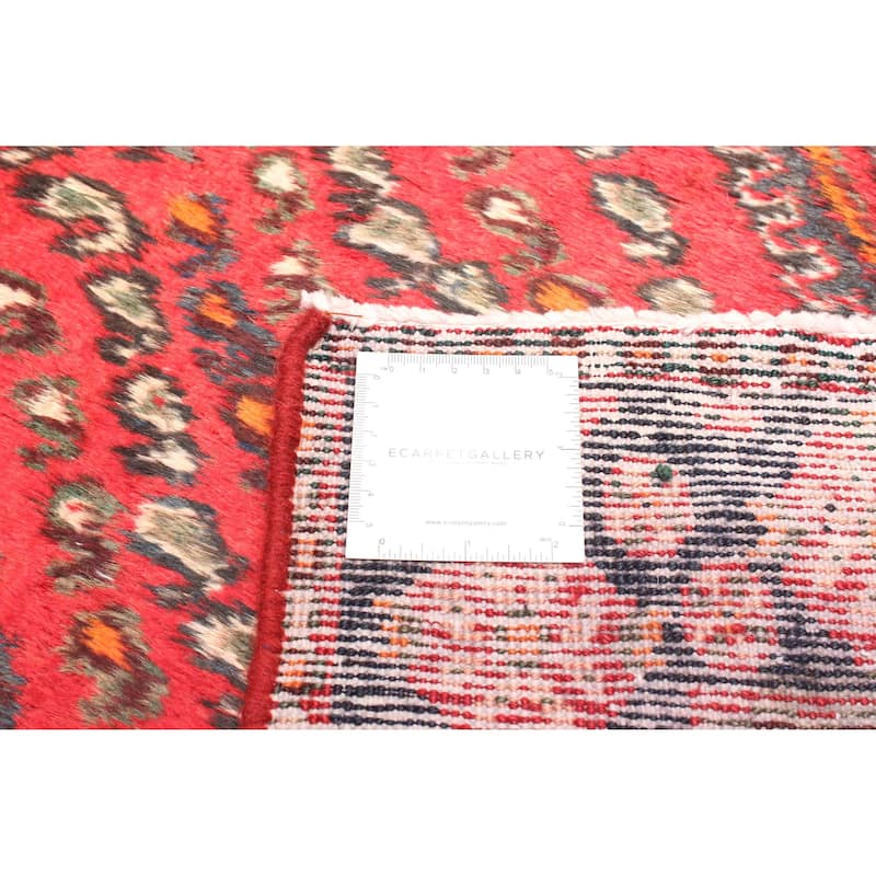 ECARPETGALLERY Hand-knotted Konya Anatolian Red Wool Rug - 5'1 x 7'5