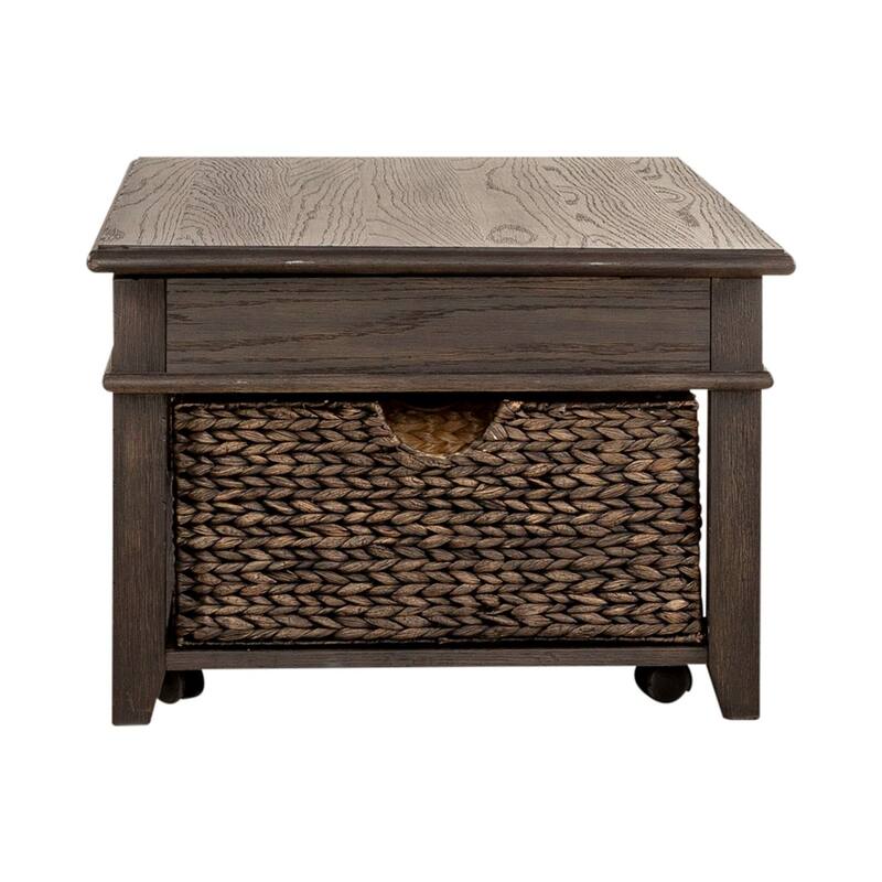 Mill Creek Peppercorn Lift Top Cocktail Table