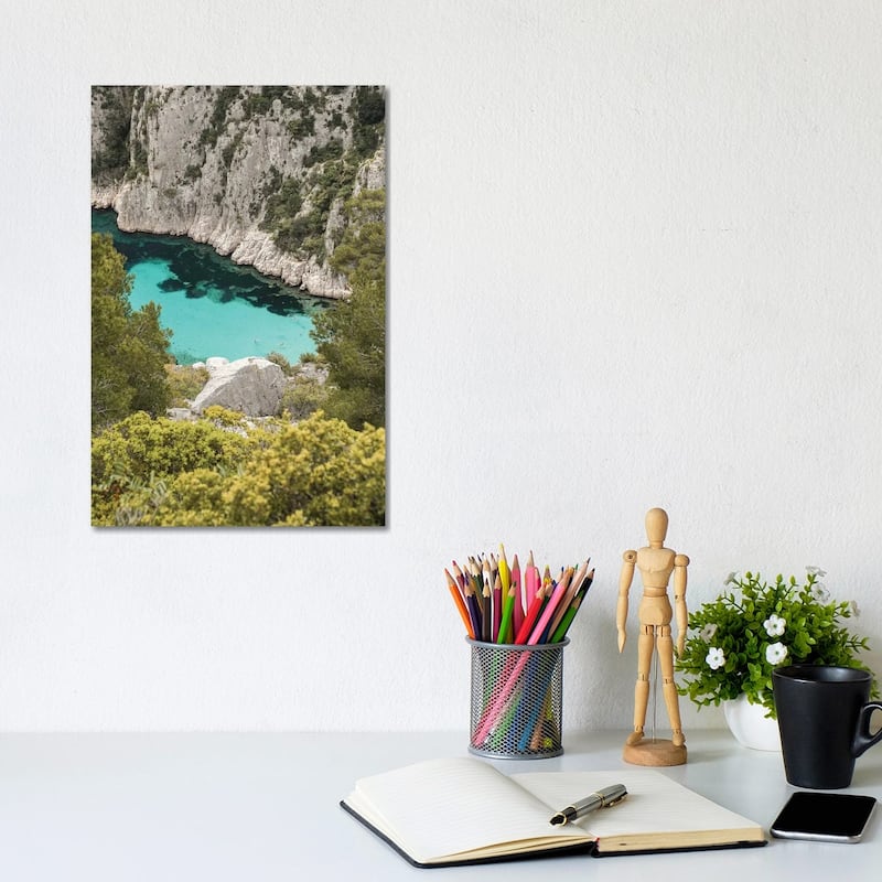 iCanvas "National Park Calanques In France II" by Henrike Schenk Canvas Print - 12x8x0.75