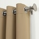 preview thumbnail 11 of 130, Sun Zero Saxon Energy Saving Blackout Grommet Curtain Panel, Single Panel