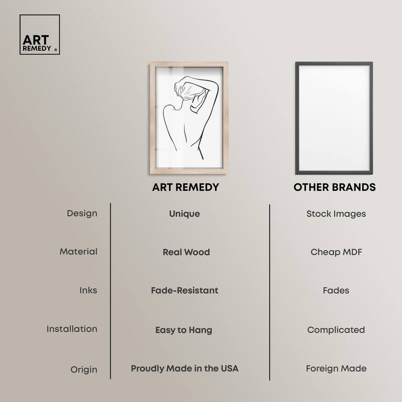 Woman in Contour Shadowbox by Art Remedy