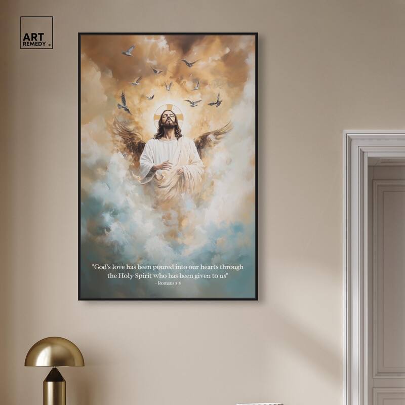 His Love Canvas by Art Remedy