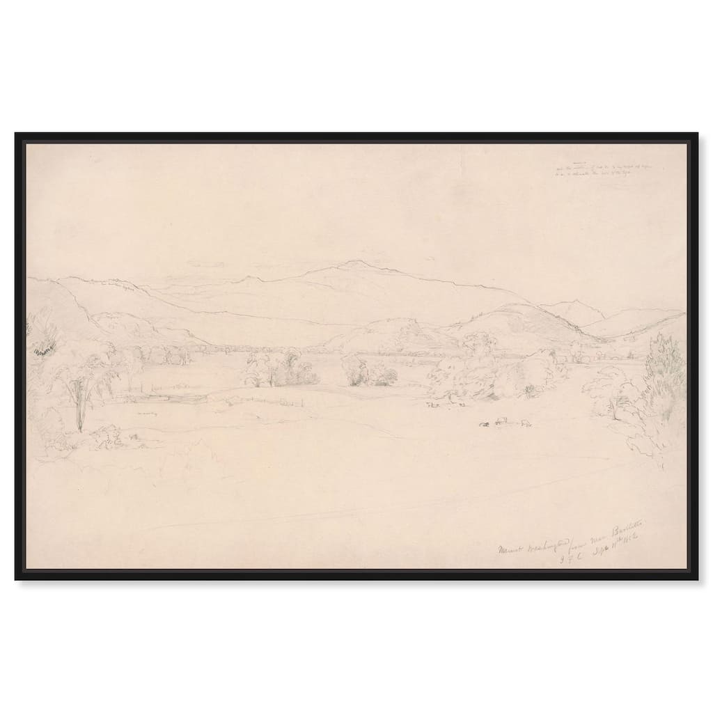 Study for View Mt. Washington Canvas by Art Remedy