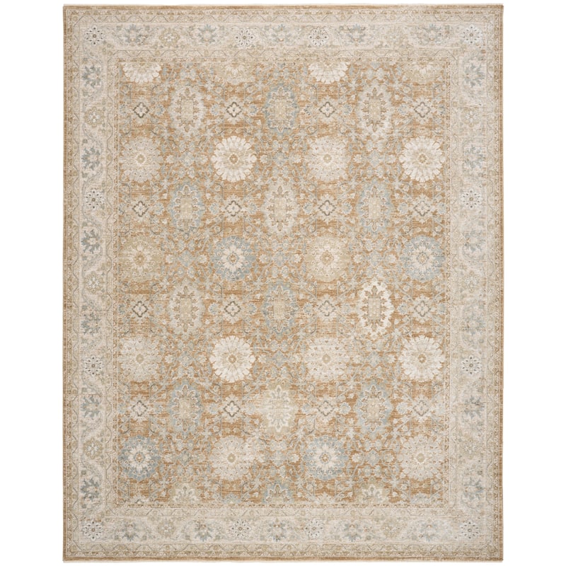 Nourison Enriched Indoor only Persian Area Rug - Mocha - 5'3" x 7'10"
