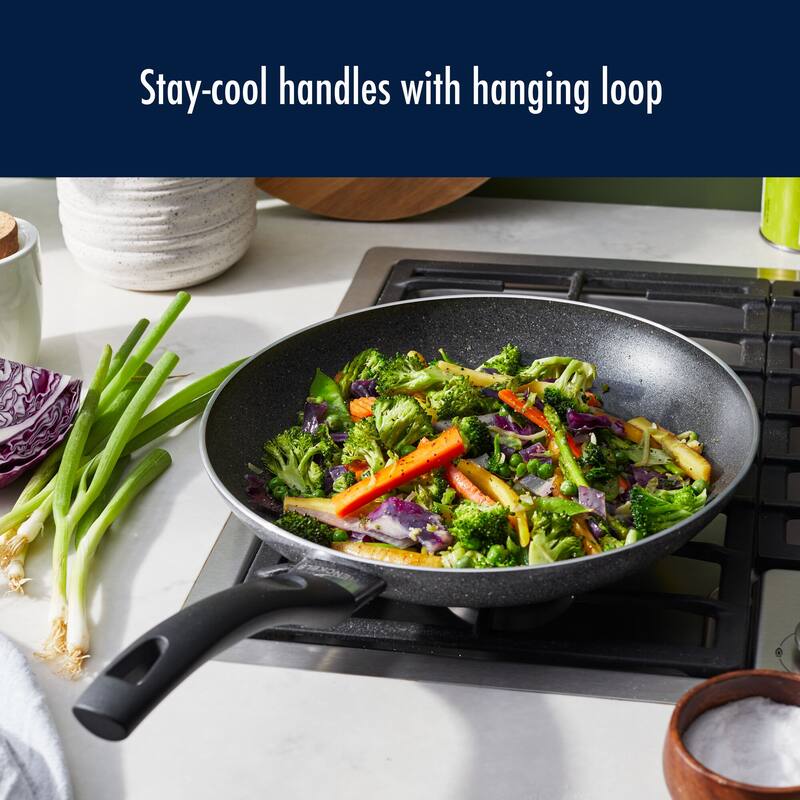 Henckels Everlift 2-pc Granitium Nonstick Fry Pan Set - 10-in & 12-in - Gray