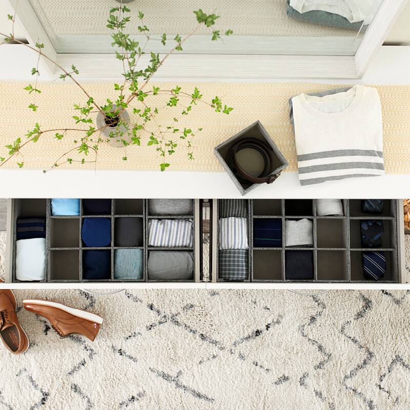 Household Essentials 9-Compartment Drawer Organizers