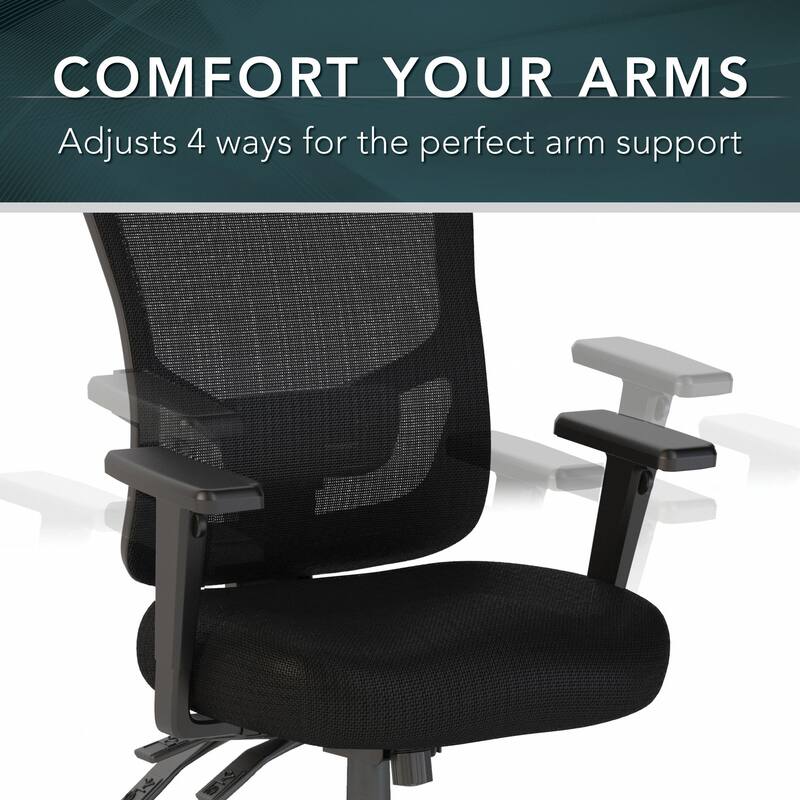 Custom Comfort High Back Multifunction Mesh Executive Office Chair