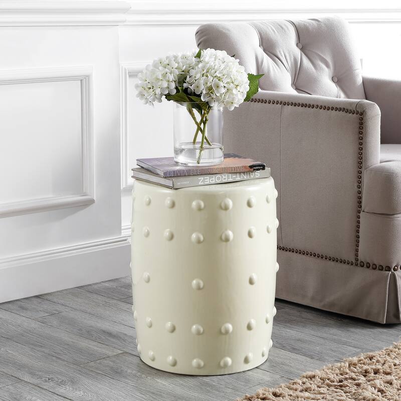 SAFAVIEH Doshie Indoor/Outdoor Garden Stool - Grey