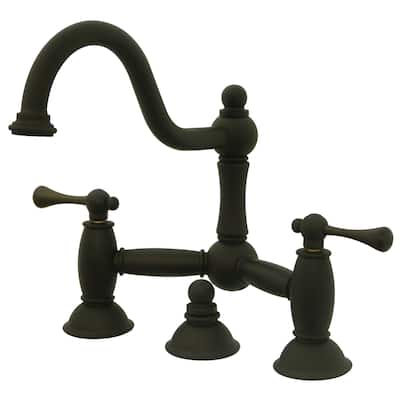 Kingston Brass Restoration 1.2 GPM Centerset Bathroom Faucet with