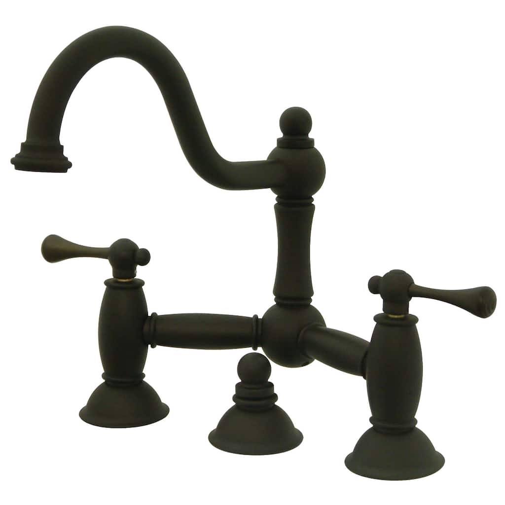 Kingston Brass Restoration 1.2 GPM Centerset Bathroom Faucet with