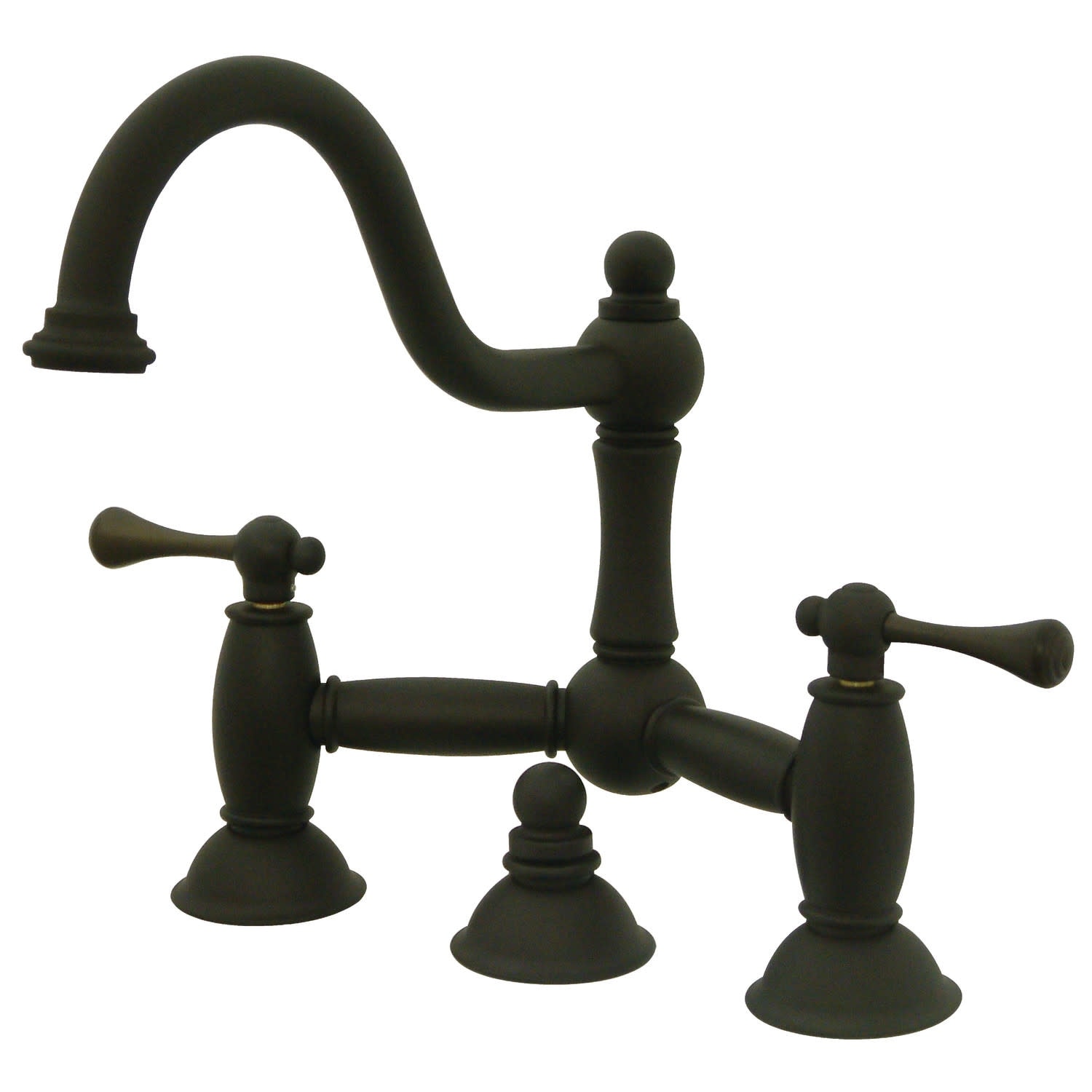 Kingston Brass Restoration 1.2 GPM Centerset Bathroom Faucet with
