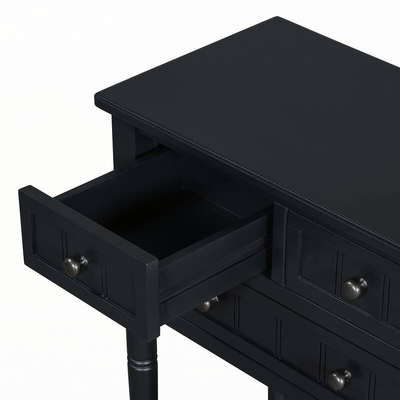 Narrow Console Table(Black)