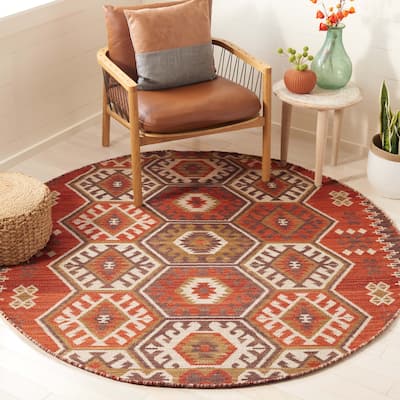 SAFAVIEH Handmade Kilim Halina Tribal Southwestern Wool Rug