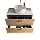 preview thumbnail 21 of 22, 30/36/48 inch MDF Single Sink Freestanding Bath Vanity in Oak with White Ceramic Top