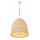 preview thumbnail 4 of 4, Crystorama Lighting Group JSP-10536 Jasper 6 Light 20" Wide Pendant