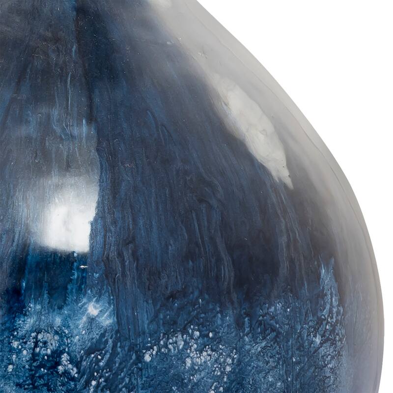 Elk Home Bahama Blue Glass Transitional 8 Inch Wide Vase