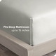 preview thumbnail 18 of 54, Bare Home 2-Pack Microfiber Fitted Bottom Sheets Deep Pocket