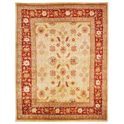 SAFAVIEH Couture Hand-knotted Samarkand Emilienne Traditional Oriental Wool Rug