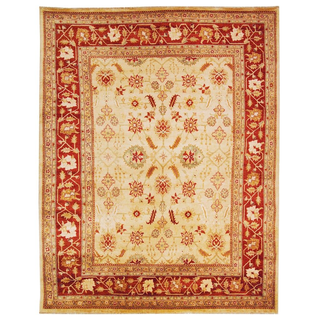 SAFAVIEH Couture Hand-knotted Samarkand Emilienne Traditional Oriental Wool Rug