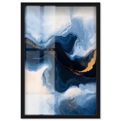 Blue Deep II Shadowbox by Art Remedy