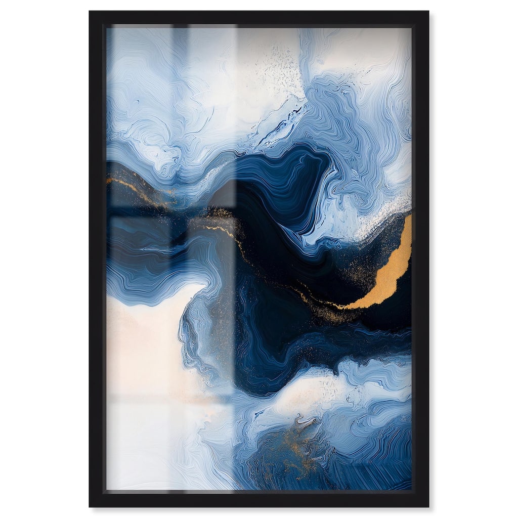 Blue Deep II Shadowbox by Art Remedy