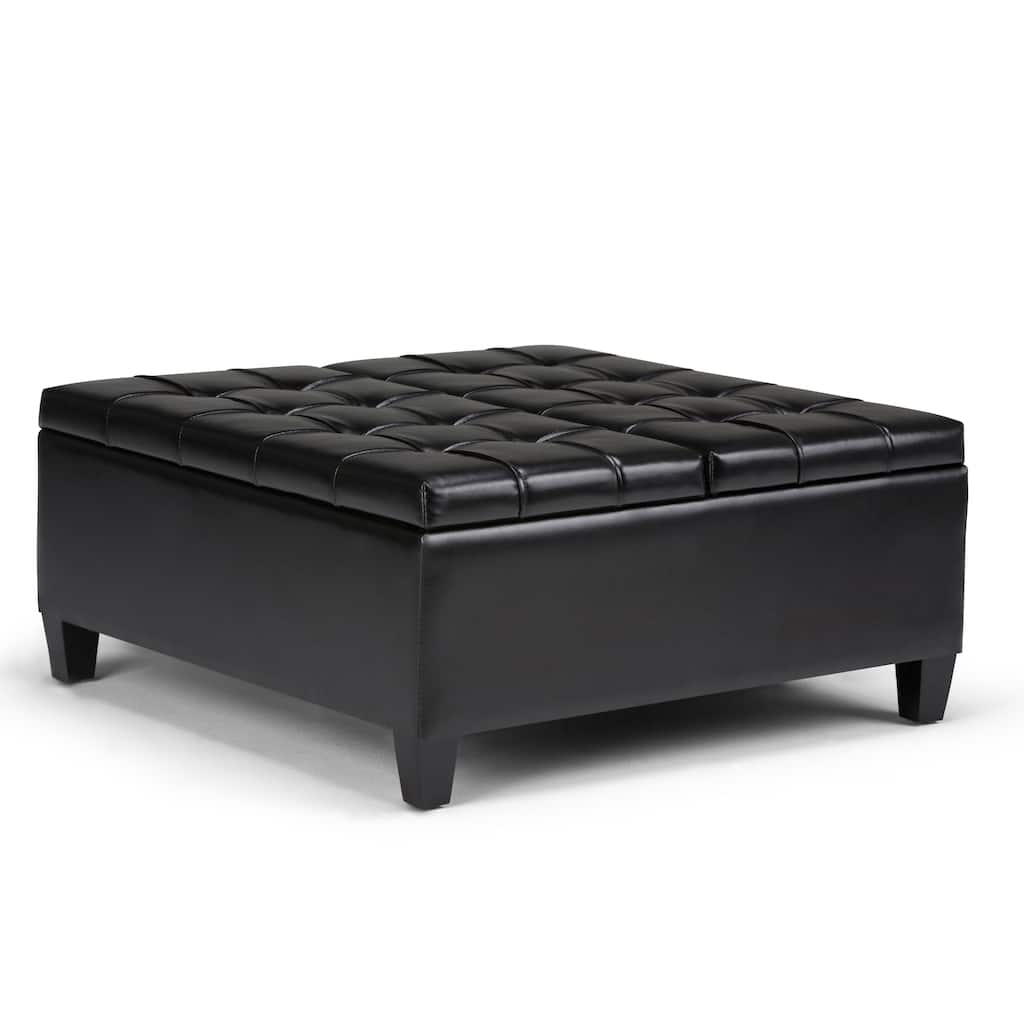 Coffee Table Storage Ottoman