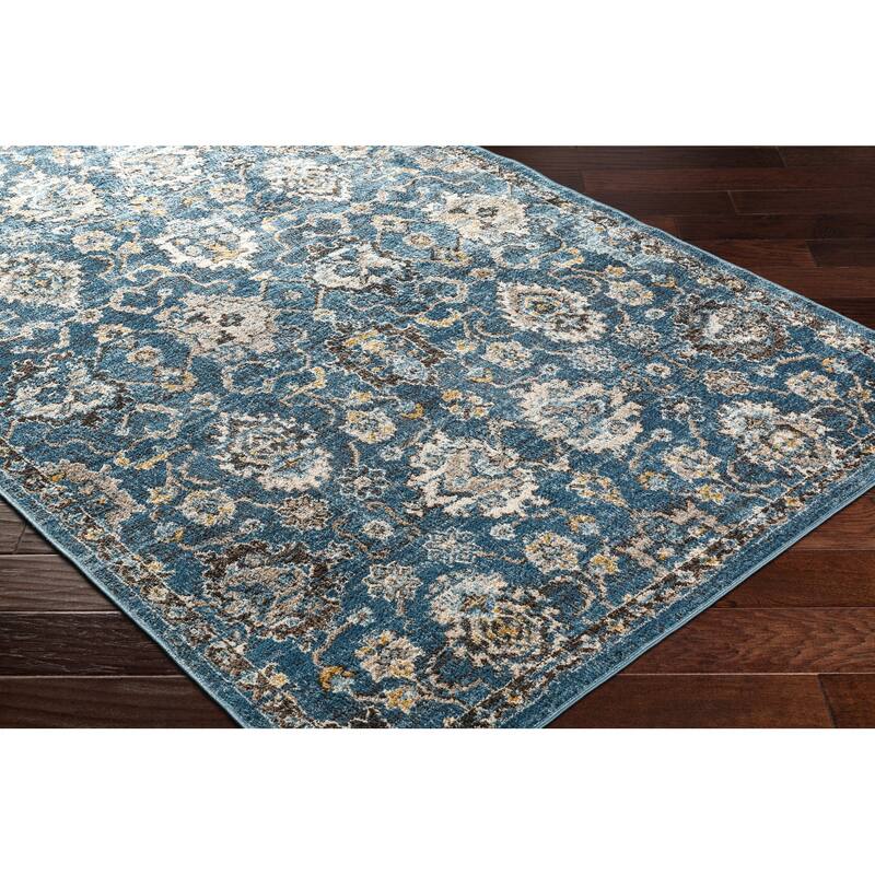 Livabliss Pertek Transitional Floral Area Rug