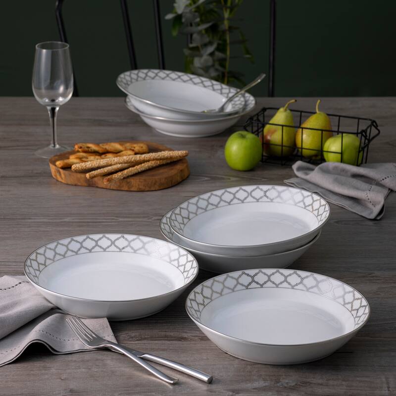 Eternal Palace Set of 4 Coupe Dinner Bowls, 9-3/4", 43 oz.
