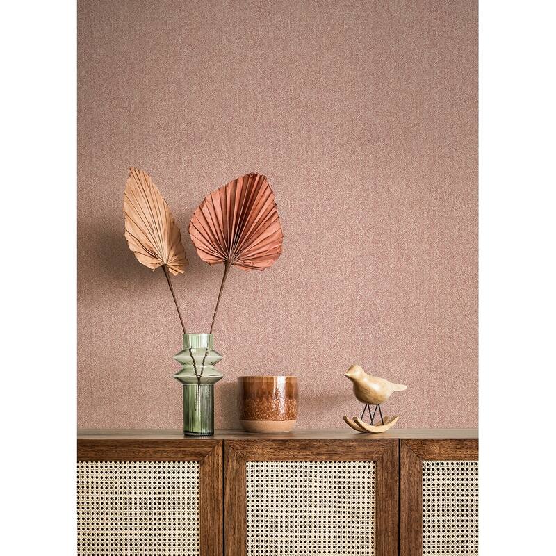 A-Street Prints Ashbee Rose Tweed Wallpaper