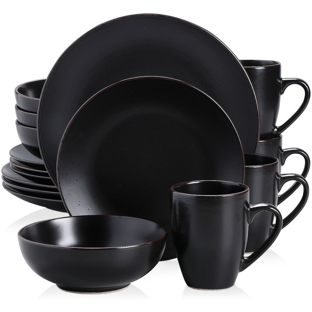Black Dinnerware