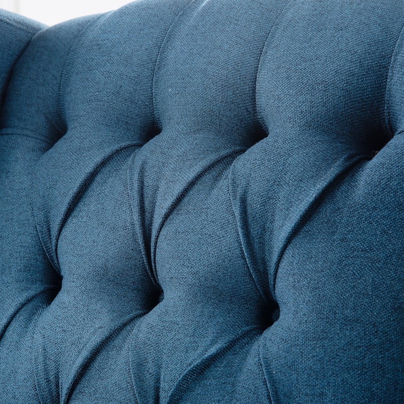 Polyester/Fabric Manual Wing Chair Recliner