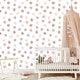 preview thumbnail 2 of 1, Circle Dots Baby Room Wallpaper Peel and Stick