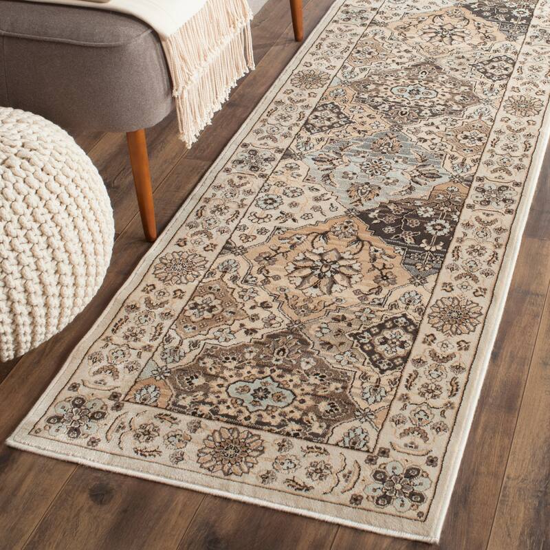 SAFAVIEH Persian Garden Cateluta Vintage Boho Oriental Viscose Rug - 2'2" x 8' Runner - Multi/Ivory - Runner