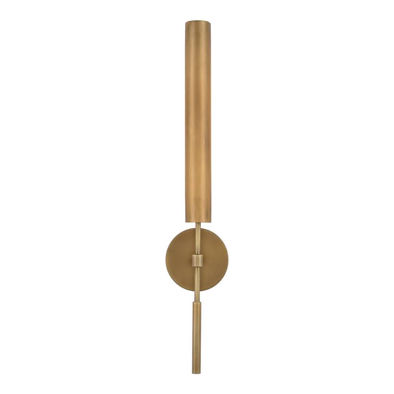 Alora Lighting WV316401 Astrid 26" Tall LED Wall Sconce - Metal Shade / Vintage Brass