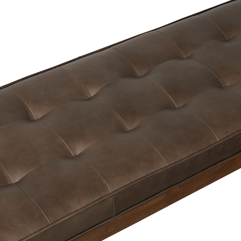 Poly & Bark Luca Bench - Full Grain Genuine Italian Leather