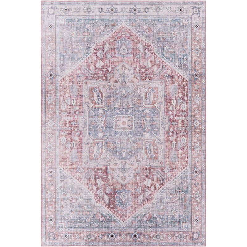 Livabliss Mitika Vintage Medallion Area Rug