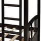 preview thumbnail 4 of 10, Stylish & Simple Twin Bunk Bed with Ladder, Safety Rail, Twin Trundle Bed with 3 Drawers for Bedroom, Guest Room, Black