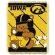 preview thumbnail 5 of 19, NCAA Full Back Jacquard Baby Throw Blanket 36" x 46" - Iowa