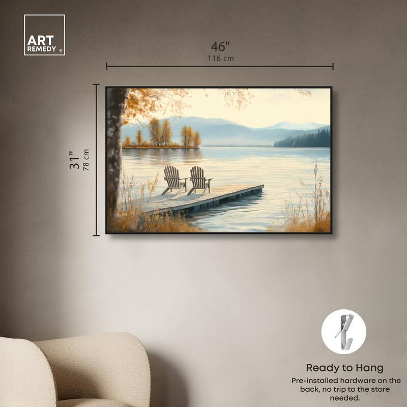 Lake of Dreams Canvas by Art Remedy