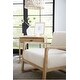 preview thumbnail 2 of 4, Hooker Furniture CC585-480-80 Moraine 31" Wide Wood Framed Cotton and