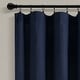 preview thumbnail 134 of 152, Lush Decor Linen Button Single Panel Window Curtain
