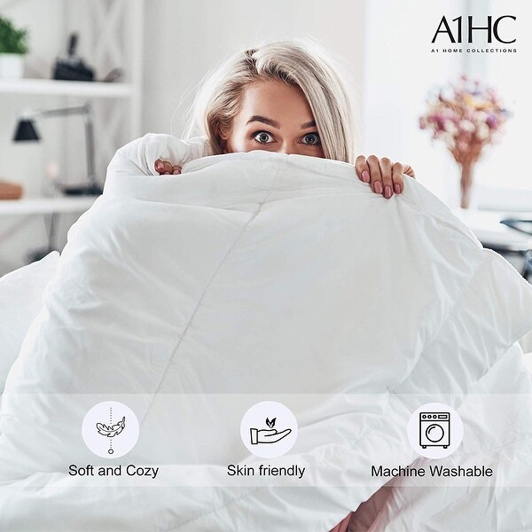 Super Soft Lightweight Washable 250 gsm Wool Comforter Quilt Duvet Insert 
