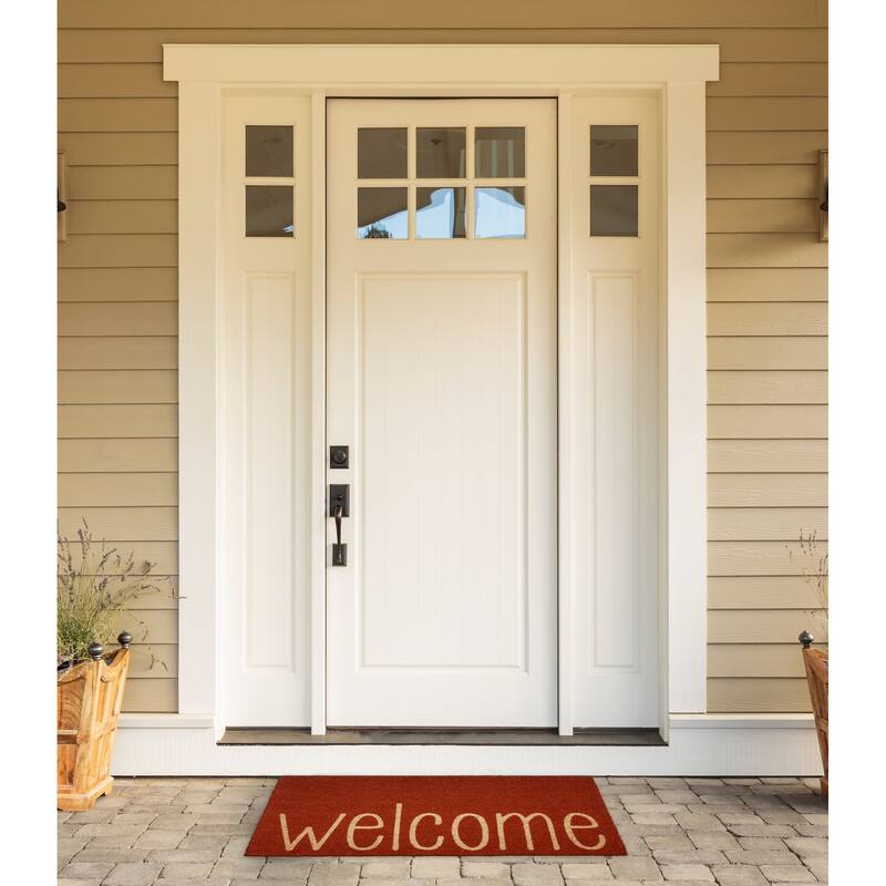 DII Damask Welcome Mat