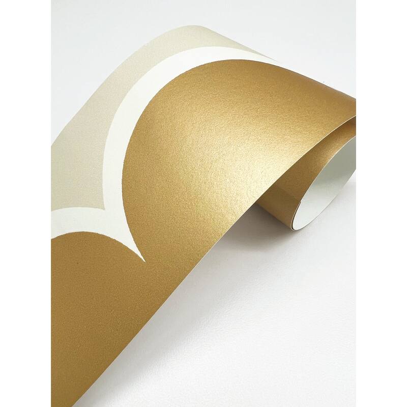 Rifle Paper Co.Linen Scallop Wallpaper Trim